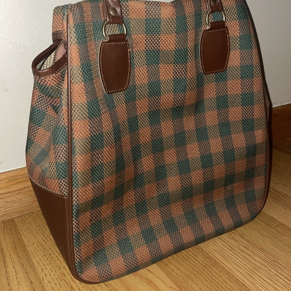 Vintage 70’s Tweed hobo handbag - Picture 3 of 10